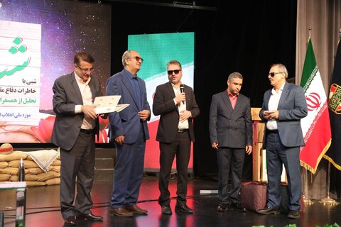 تصاویر/ همسران جانبازان بصیر ستارگان هجدهمین «شب خاطره»