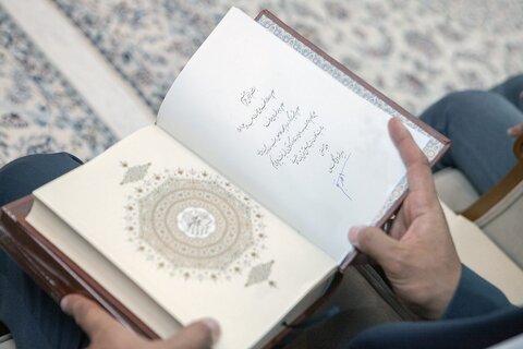 تصاویر/ دیدار سخنگوی شورای نگهبان با خانواده سپهبد شهید «غلامعلی رشید»