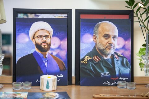 تصاویر/ دیدار سخنگوی شورای نگهبان با خانواده سپهبد شهید «غلامعلی رشید»