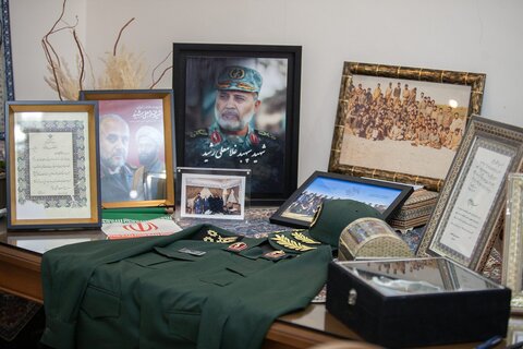 تصاویر/ دیدار سخنگوی شورای نگهبان با خانواده سپهبد شهید «غلامعلی رشید»