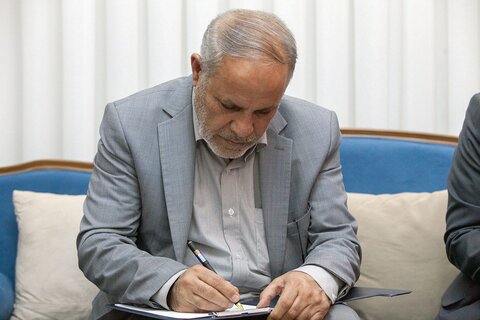 تصاویر/ دیدار سخنگوی شورای نگهبان با خانواده سپهبد شهید «غلامعلی رشید»