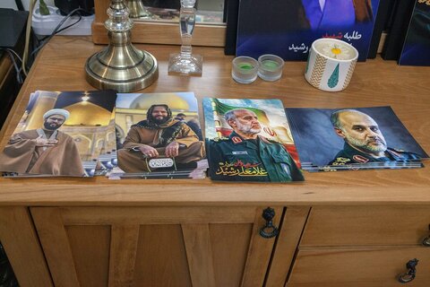 تصاویر/ دیدار سخنگوی شورای نگهبان با خانواده سپهبد شهید «غلامعلی رشید»