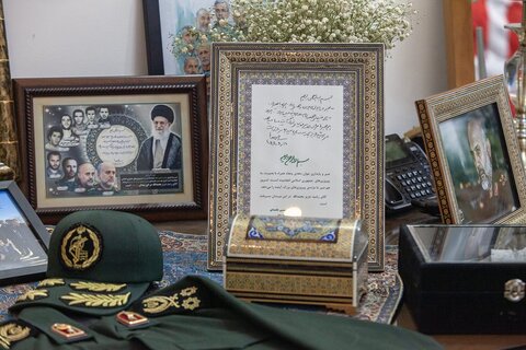 تصاویر/ دیدار سخنگوی شورای نگهبان با خانواده سپهبد شهید «غلامعلی رشید»