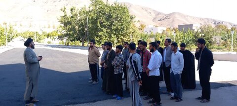 تصاویر/ ورزش صبحگاهی طلاب  مدرسه علمیه حضرت ولیعصر(عج) قمصر کاشان