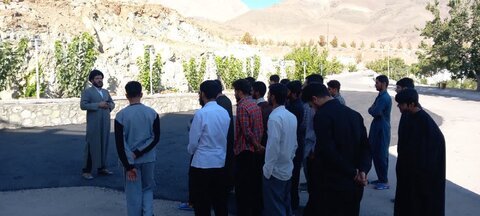 تصاویر/ ورزش صبحگاهی طلاب  مدرسه علمیه حضرت ولیعصر(عج) قمصر کاشان