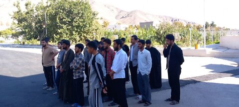 تصاویر/ ورزش صبحگاهی طلاب  مدرسه علمیه حضرت ولیعصر(عج) قمصر کاشان