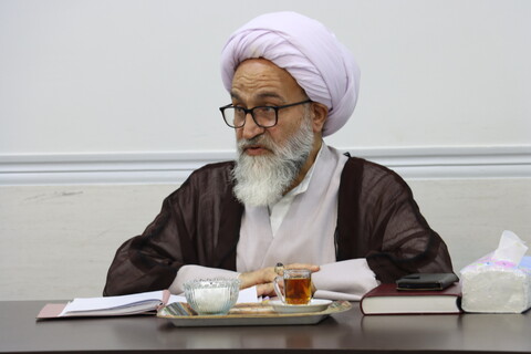 درس تفسیر نهج البلاغه با تدریس عضو مجلس خبرگان رهبری