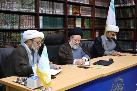 تصاویر/ یستمین جلسه "مجمع مراکز پاسخگویی دینی"