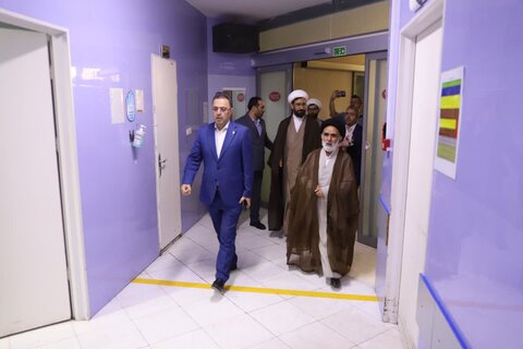 تصاویر/ بازدید نماینده ولی‌فقیه در وزارت جهادکشاورزی از مرکز درمانی شهید شوریده
