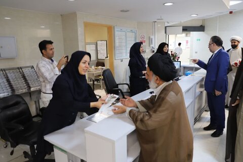 تصاویر/ بازدید نماینده ولی‌فقیه در وزارت جهادکشاورزی از مرکز درمانی شهید شوریده