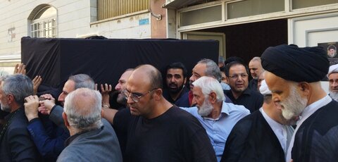تصاویر/ مراسم تشییع پیکر حجت الاسلام مقدم قوچانی، استاد اخلاق حوزه علمیه تهران