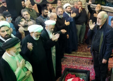 تصاویر/ مراسم تشییع پیکر حجت الاسلام مقدم قوچانی، استاد اخلاق حوزه علمیه تهران