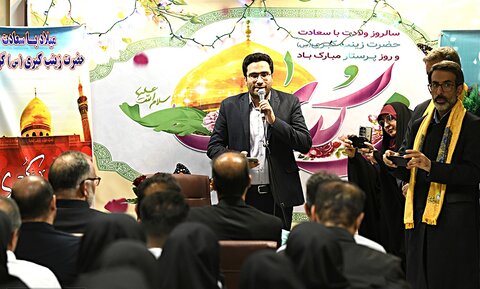 تصاویر/ تقدیر خادمان حرم حضرت عبدالعظیم حسنی(ع) از پرستاران