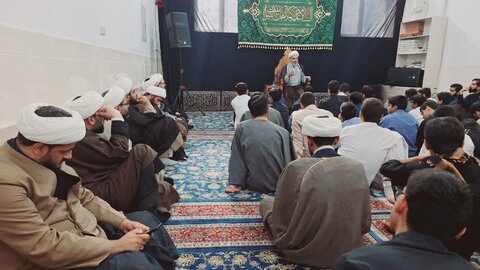 حضور معاون تهذیب حوزه های علمیه کشور در مدرسه علمیه امام صادق(ع)زابل