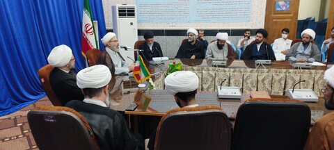 دیدار معاون تهذیب حوزه های علمیه کشور با طلاب و اساتید مدارس دارالولایه و سفیران هدایت زابل