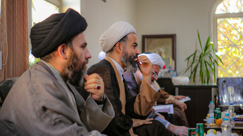 تصاویر/برگزاری نشست مشترک دبیرخانه شورای عالی حوزه‌های علمیه با مدیریت و معاونین حوزه علمیه استان همدان