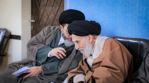 تصاویر/برگزاری نشست مشترک دبیرخانه شورای عالی حوزه‌های علمیه با مدیریت و معاونین حوزه علمیه استان همدان