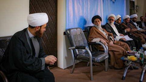 تصاویر/برگزاری نشست مشترک دبیرخانه شورای عالی حوزه‌های علمیه با مدیریت و معاونین حوزه علمیه استان همدان