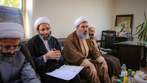 تصاویر/برگزاری نشست مشترک دبیرخانه شورای عالی حوزه‌های علمیه با مدیریت و معاونین حوزه علمیه استان همدان