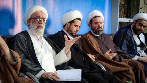 تصاویر/برگزاری نشست مشترک دبیرخانه شورای عالی حوزه‌های علمیه با مدیریت و معاونین حوزه علمیه استان همدان