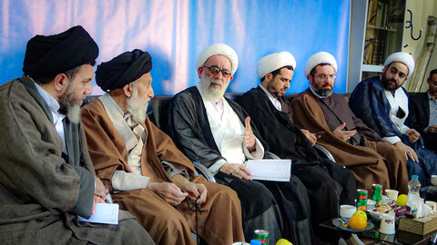 تصاویر/برگزاری نشست مشترک دبیرخانه شورای عالی حوزه‌های علمیه با مدیریت و معاونین حوزه علمیه استان همدان