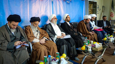 تصاویر/برگزاری نشست مشترک دبیرخانه شورای عالی حوزه‌های علمیه با مدیریت و معاونین حوزه علمیه استان همدان