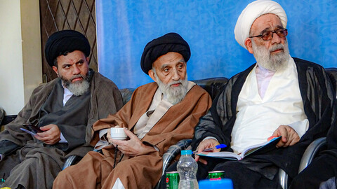 تصاویر/برگزاری نشست مشترک دبیرخانه شورای عالی حوزه‌های علمیه با مدیریت و معاونین حوزه علمیه استان همدان