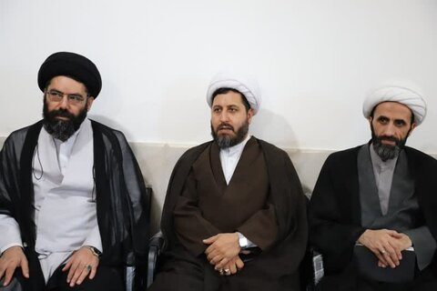 تصاویر/ دیدار مدیر حوزه علمیه کردستان و معاونین وی با امام جمعه شهرستان بیجار