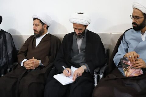 تصاویر/ دیدار مدیر حوزه علمیه کردستان و معاونین وی با امام جمعه شهرستان بیجار