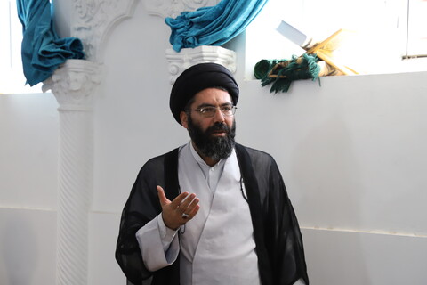 تصاویر/نشست صمیمی مدیر حوزه علمیه کردستان با طلاب حوزه علمیه امام صادق علیه‌السلام شهرستان بیجار