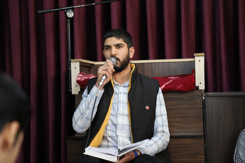 تصاویر/نشست صمیمی مدیر حوزه علمیه کردستان با طلاب حوزه علمیه امام صادق علیه‌السلام شهرستان بیجار