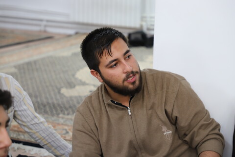 تصاویر/نشست صمیمی مدیر حوزه علمیه کردستان با طلاب حوزه علمیه امام صادق علیه‌السلام شهرستان بیجار