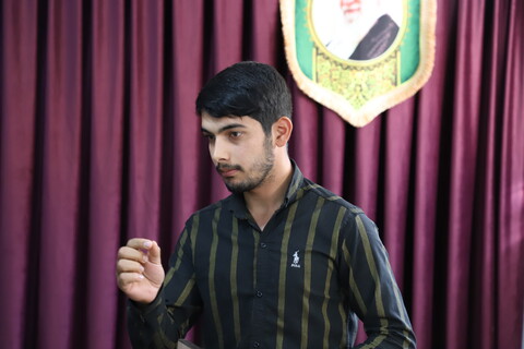 تصاویر/نشست صمیمی مدیر حوزه علمیه کردستان با طلاب حوزه علمیه امام صادق علیه‌السلام شهرستان بیجار