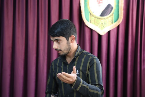 تصاویر/نشست صمیمی مدیر حوزه علمیه کردستان با طلاب حوزه علمیه امام صادق علیه‌السلام شهرستان بیجار