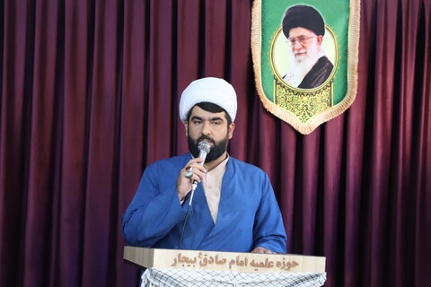 تصاویر/نشست صمیمی مدیر حوزه علمیه کردستان با طلاب حوزه علمیه امام صادق علیه‌السلام شهرستان بیجار