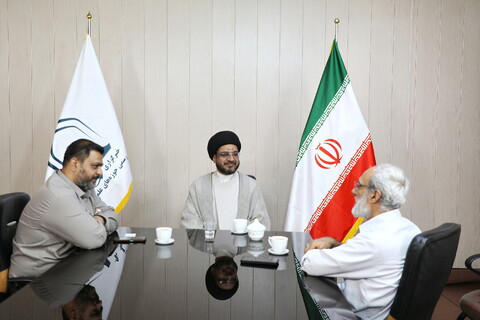 تصاویر/ بازدید حجت‌الاسلام والمسلمین سید محمد زکی، خطیب برجسته هند، از خبرگزاری حوزه