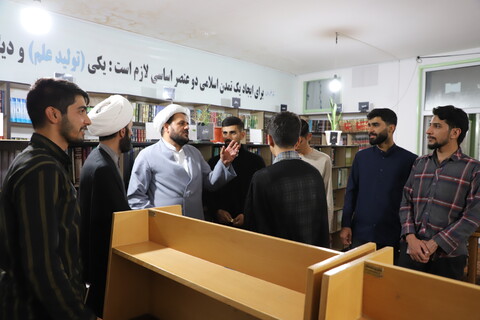 تصاویر/سفر مدیر حوزه علمیه کردستان به بیجار