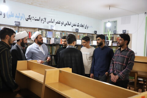 تصاویر/سفر مدیر حوزه علمیه کردستان به بیجار