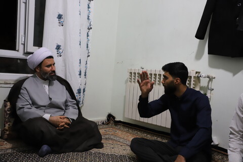 تصاویر/سفر مدیر حوزه علمیه کردستان به بیجار