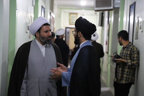 تصاویر/سفر مدیر حوزه علمیه کردستان به بیجار