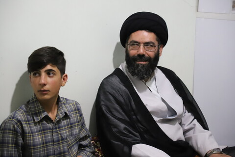 تصاویر/سفر مدیر حوزه علمیه کردستان به بیجار