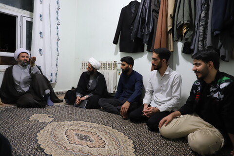 تصاویر/سفر مدیر حوزه علمیه کردستان به بیجار