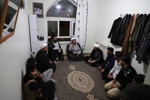 تصاویر/سفر مدیر حوزه علمیه کردستان به بیجار