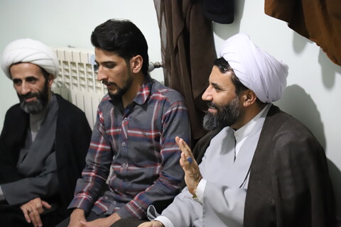 تصاویر/سفر مدیر حوزه علمیه کردستان به بیجار