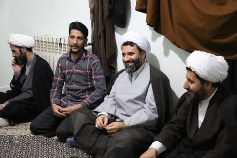 تصاویر/سفر مدیر حوزه علمیه کردستان به بیجار