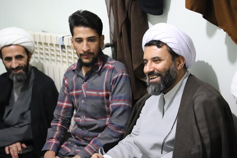 تصاویر/سفر مدیر حوزه علمیه کردستان به بیجار