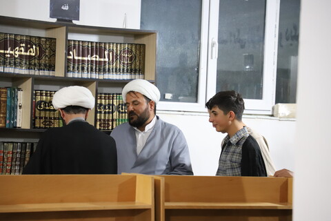 تصاویر/سفر مدیر حوزه علمیه کردستان به بیجار