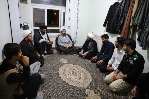 تصاویر/سفر مدیر حوزه علمیه کردستان به بیجار