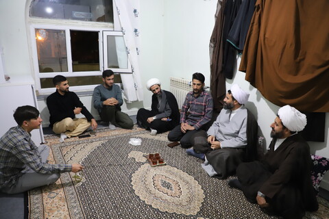 تصاویر/سفر مدیر حوزه علمیه کردستان به بیجار