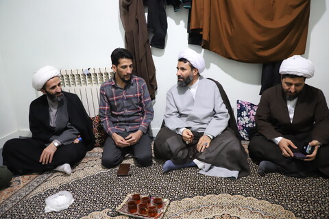 تصاویر/سفر مدیر حوزه علمیه کردستان به بیجار